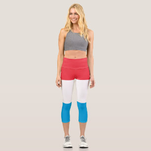 Leggings Capri Drapeau du Luxembourg