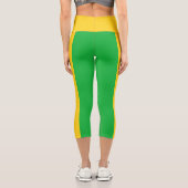 Leggings Capri Drapeau du Mali (Verso)