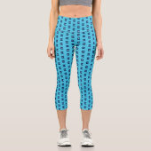 Leggings Capri Drapeau du Minnesota (Recto)