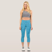 Leggings Capri Drapeau du Minnesota (Recto)