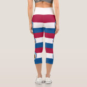 Leggings Capri Drapeau du Missouri (Verso)