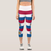 Leggings Capri Drapeau du Missouri (Recto)