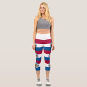 Leggings Capri Drapeau du Missouri (Recto)