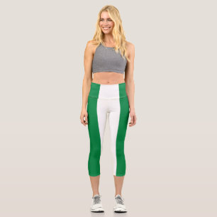 Leggings Capri Drapeau du Nigeria