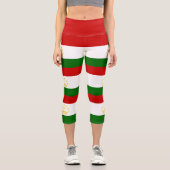 Leggings Capri Drapeau du Tadjikistan (Recto)