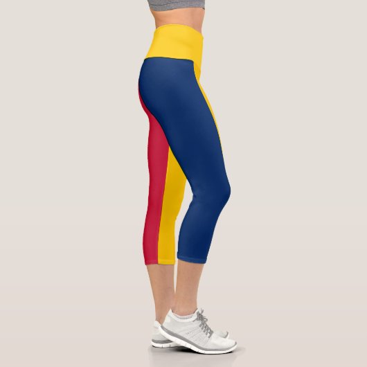 Leggings Capri Drapeau du Tchad (Droite)