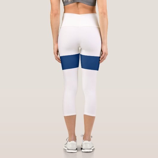 Leggings Capri Drapeau Finlande (Verso)
