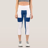Leggings Capri Drapeau Finlande (Recto)