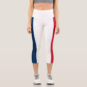 Leggings Capri Drapeau français (Recto)