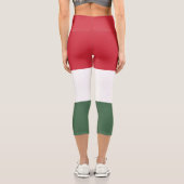 Leggings Capri Drapeau Hongrie (Verso)