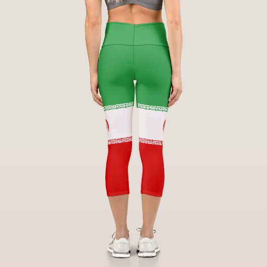 Leggings Capri Drapeau Iran (Verso)