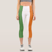 Leggings Capri Drapeau irlandais (Recto)