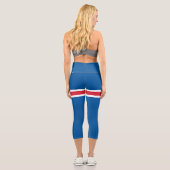 Leggings Capri Drapeau Islande (Verso)