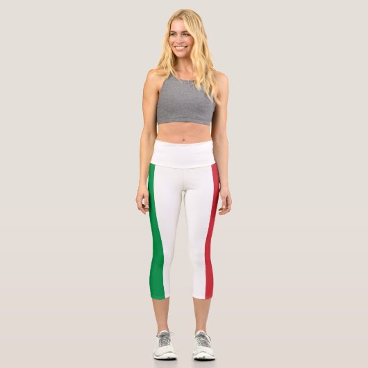Leggings Capri Drapeau Italie (Recto)