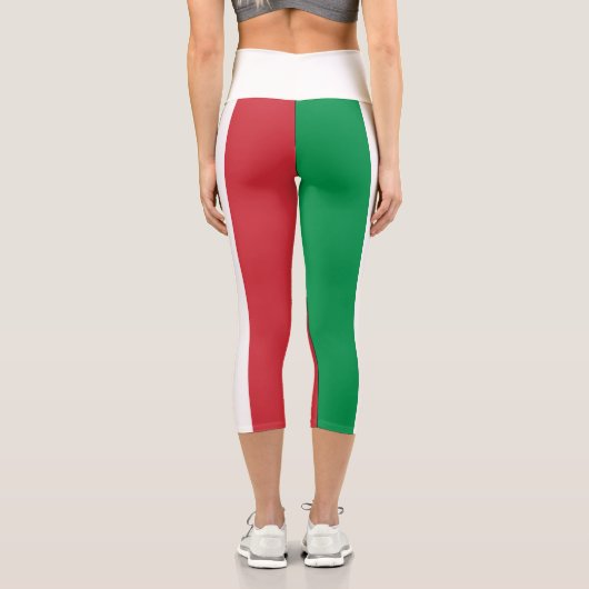 Leggings Capri Drapeau Italie (Verso)