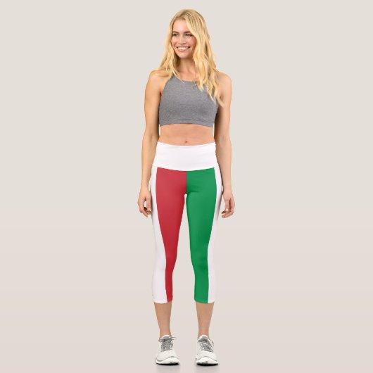 Leggings Capri Drapeau Italie (Recto)