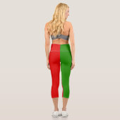 Leggings Capri Drapeau italien (Verso)