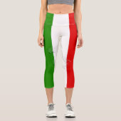 Leggings Capri Drapeau italien (Recto)