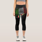 Leggings Capri Drapeau italien (Recto)