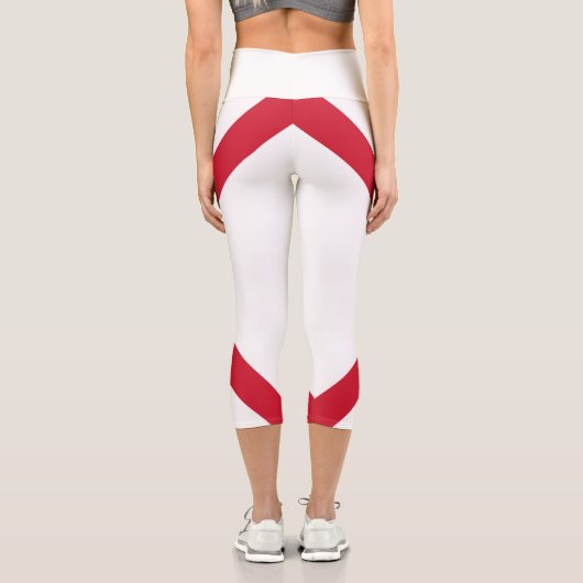 Leggings Capri Drapeau Jersey (Verso)