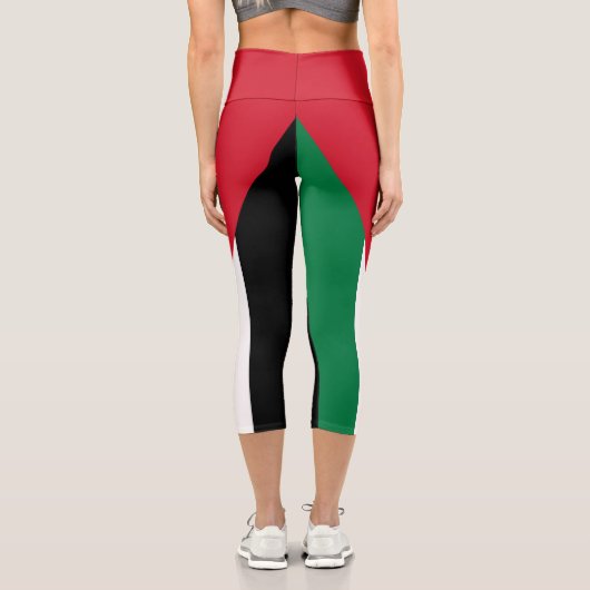 Leggings Capri Drapeau Jordanie (Verso)