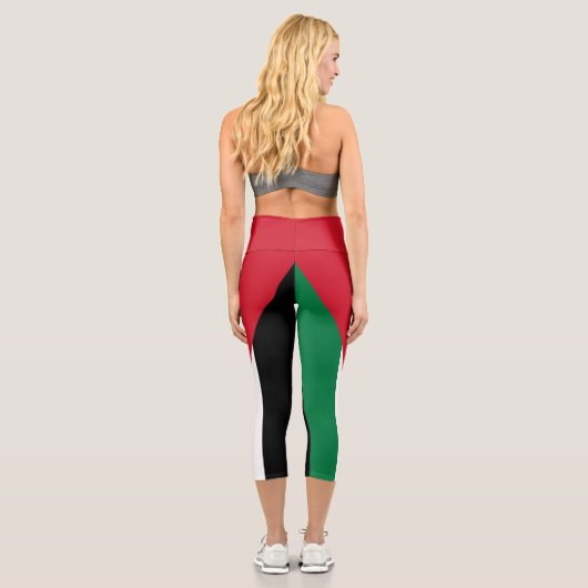 Leggings Capri Drapeau Jordanie (Verso)