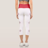 Leggings Capri Drapeau Malte (Verso)