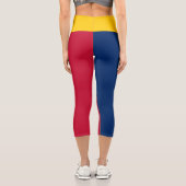 Leggings Capri Drapeau Tchad (Verso)
