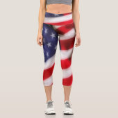 Leggings Capri Drapeau USA (Recto)
