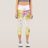 Leggings Capri Dreamcatcher avec chat | Suivez vos rêves (Recto)