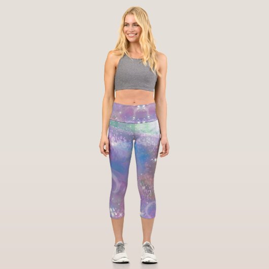 Leggings Capri Dreaming figé (Recto)