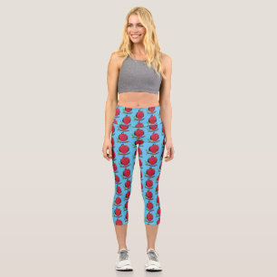 Leggings Capri Drôle magnifique dessin animé de frégate