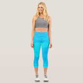 Leggings Capri Dualité | Blues Yoga (Recto)