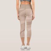 Leggings Capri Dune de sable (Verso)