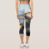 Leggings Capri Dunes d'or (Verso)