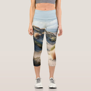 Leggings Capri Dunes d'or