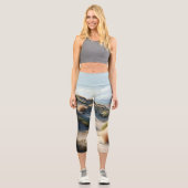 Leggings Capri Dunes d'or (Recto)