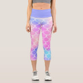 Leggings Capri Écaille de Sirène Pastel (Recto)