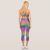Leggings Capri échapper à candyland : (Verso)