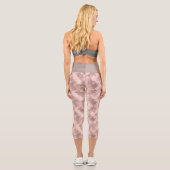 Leggings Capri Échelle Mermaid Posh | Dusty Terracotta Peach Shee (Verso)