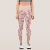 Leggings Capri Échelle Mermaid Posh | Dusty Terracotta Peach Shee (Recto)