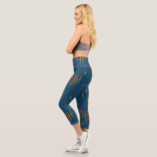 Leggings Capri Échos de géométrie