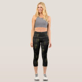 Leggings Capri Échos éthérées (Recto)
