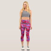 Leggings Capri Échos globulaires (Recto)