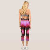 Leggings Capri éclair rose (Verso)
