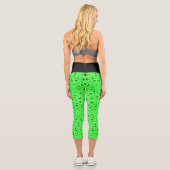 Leggings Capri Éclairage vert (Verso)