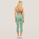 Leggings Capri École tropicale (Verso)
