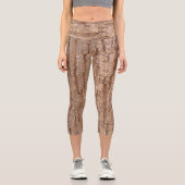 Leggings Capri écorce d'arbre (Recto)