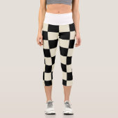 Leggings Capri Écran blanc taille (Recto)
