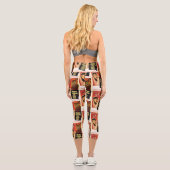 Leggings Capri Écureuil de l'espace (Verso)